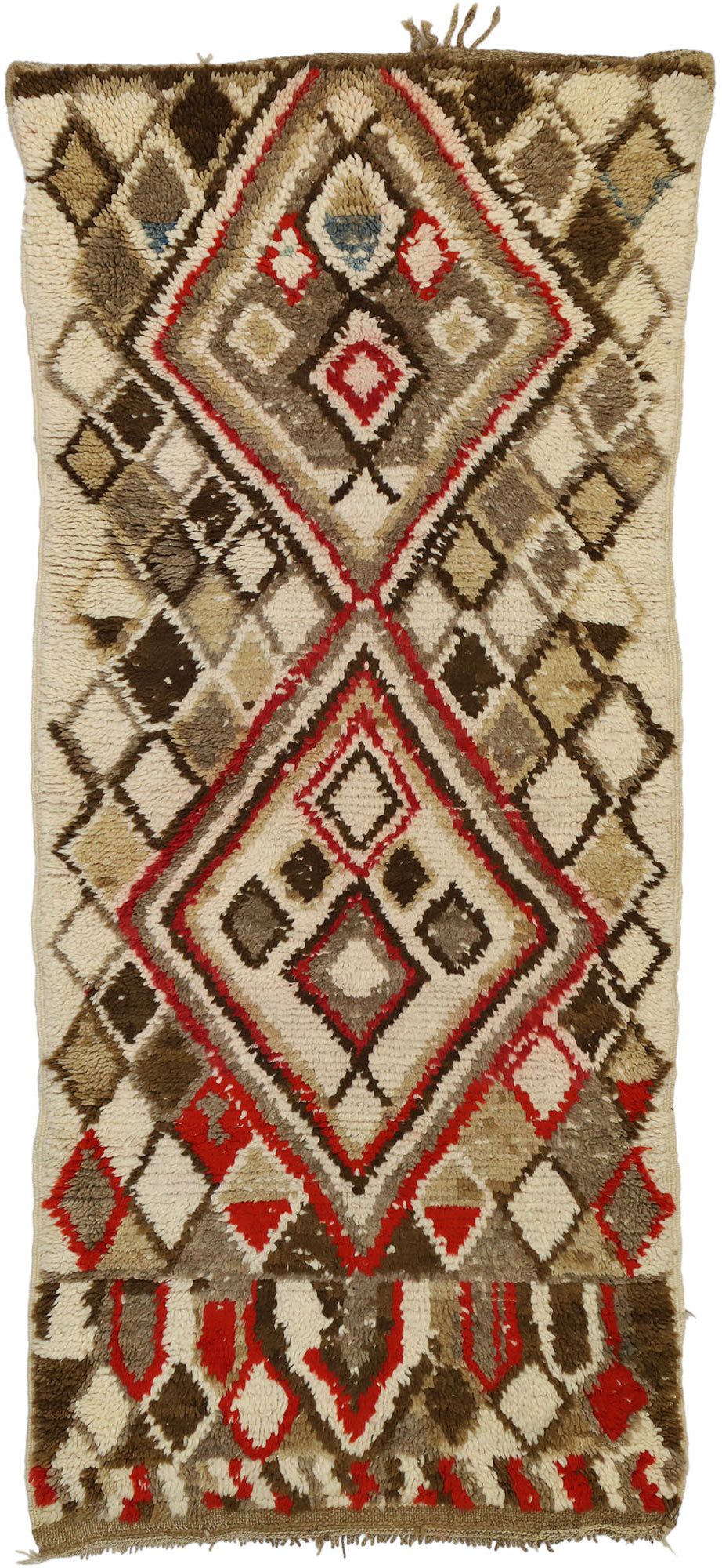 3 x 7 Vintage Moroccan Azilal Rug 20871