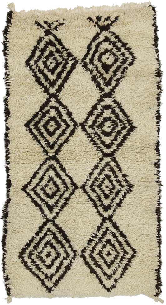2 x 4 Vintage Moroccan Rug 20873