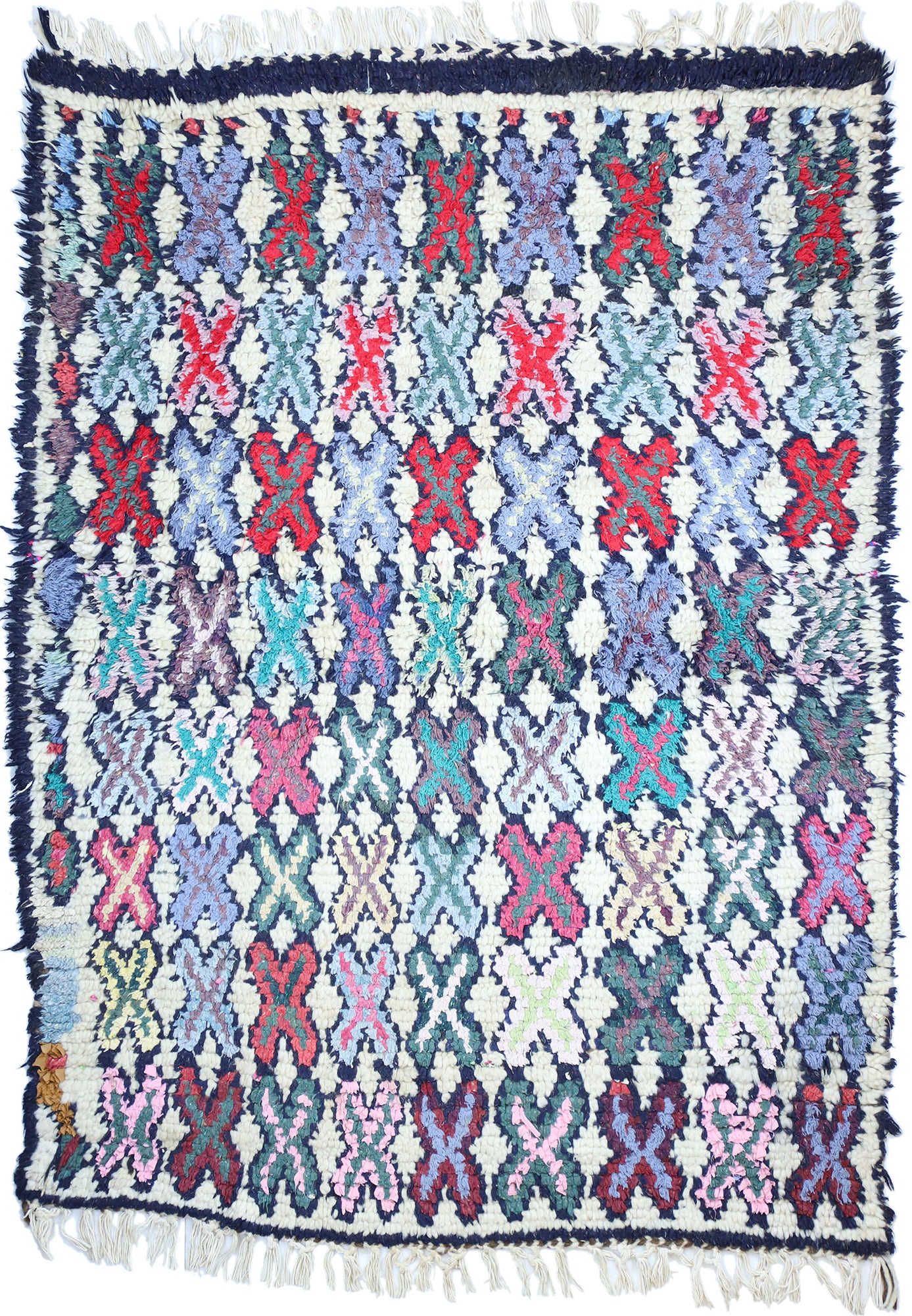 4 x 5 Vintage Moroccan Rug 20875