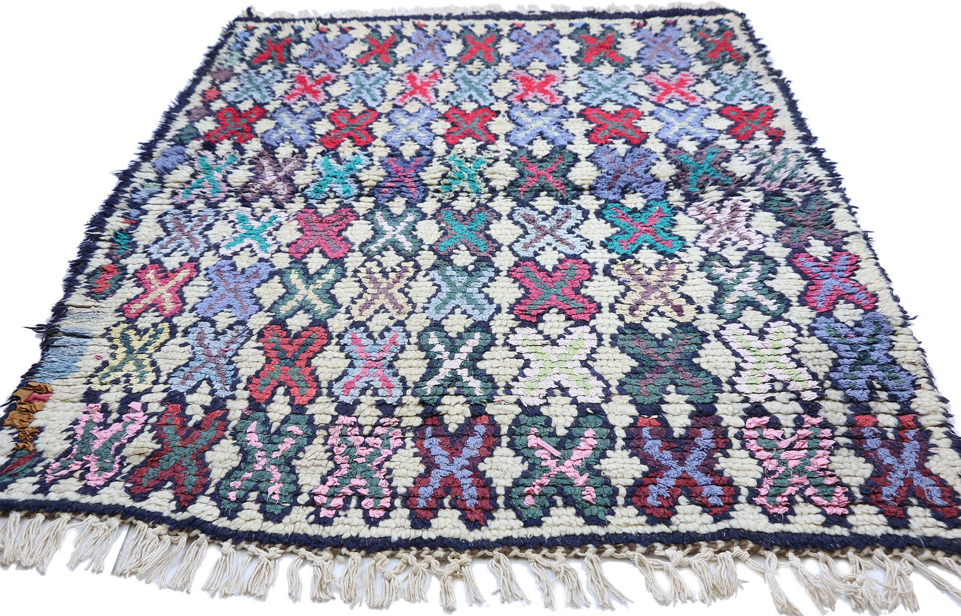4 x 5 Vintage Moroccan Rug 20875