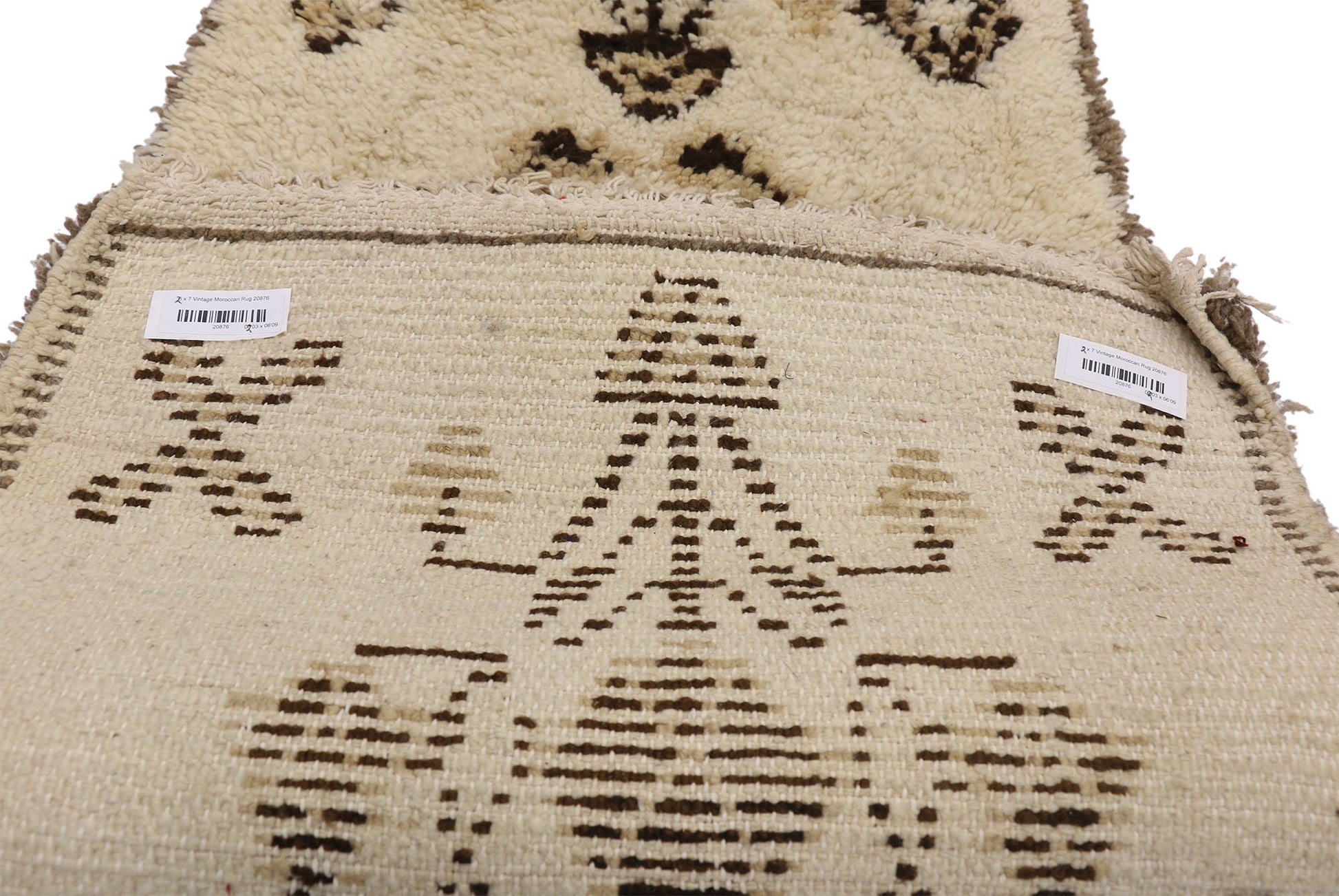 2 x 7 Vintage Moroccan Rug 20876