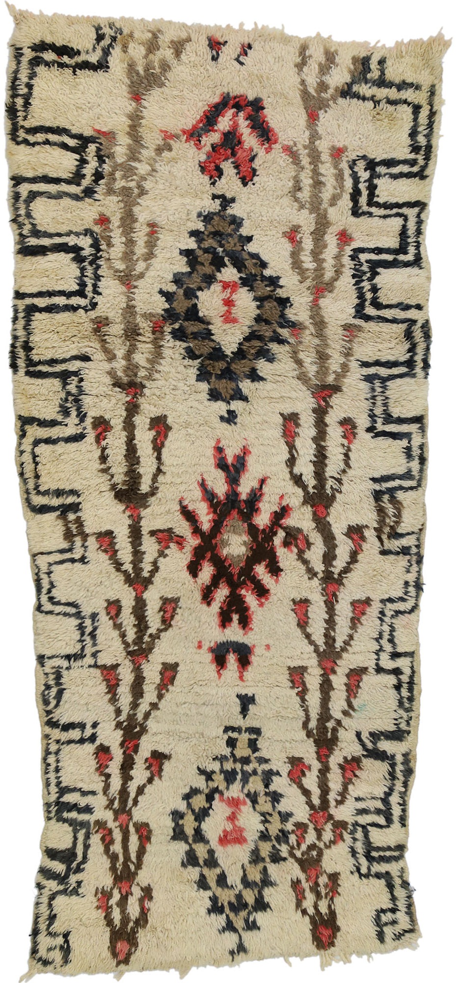 3 x 6 Vintage Moroccan Rug 20879