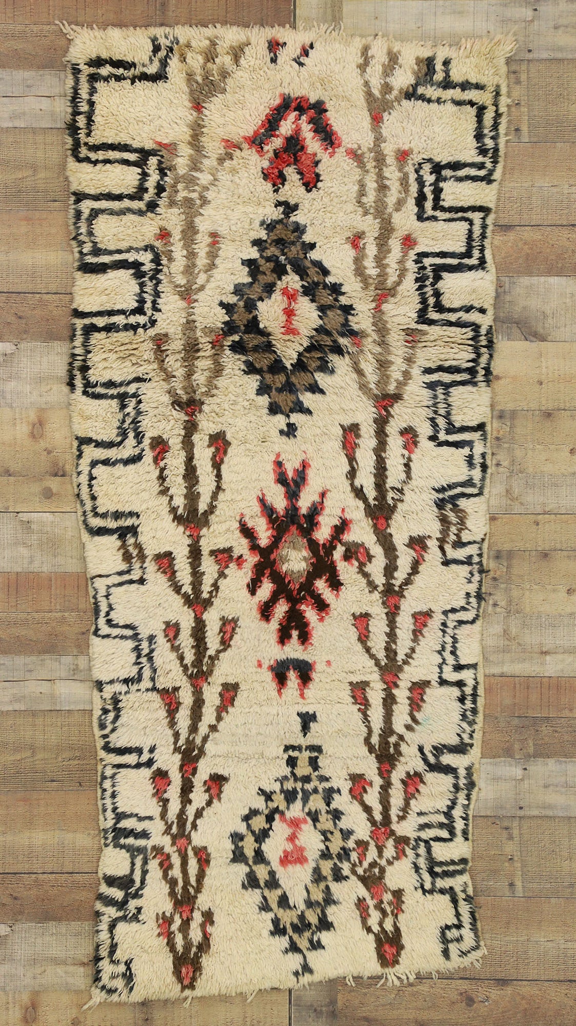3 x 6 Vintage Moroccan Rug 20879