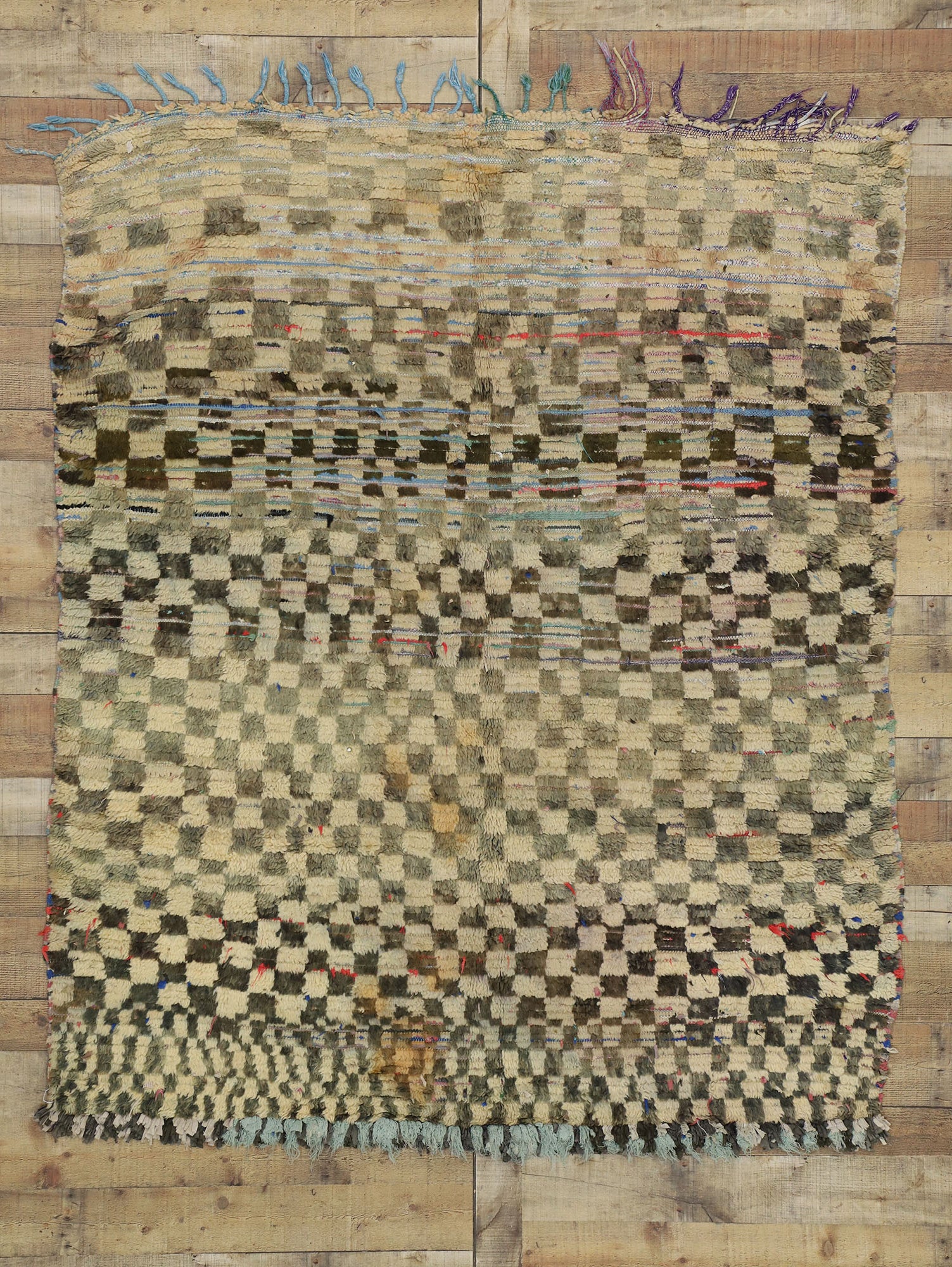 5 x 7 Vintage Moroccan Rug 20881