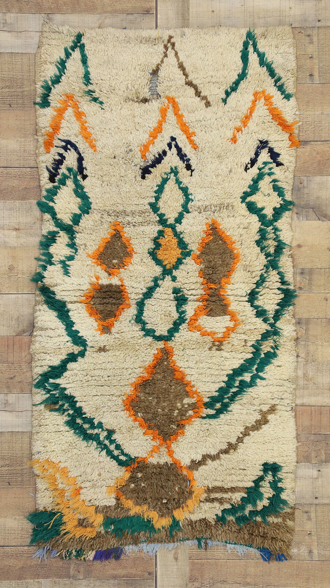 2 x 5 Vintage Moroccan Rug 20883