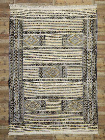 9 x 13 Vintage Moroccan Kilim Rug 20885