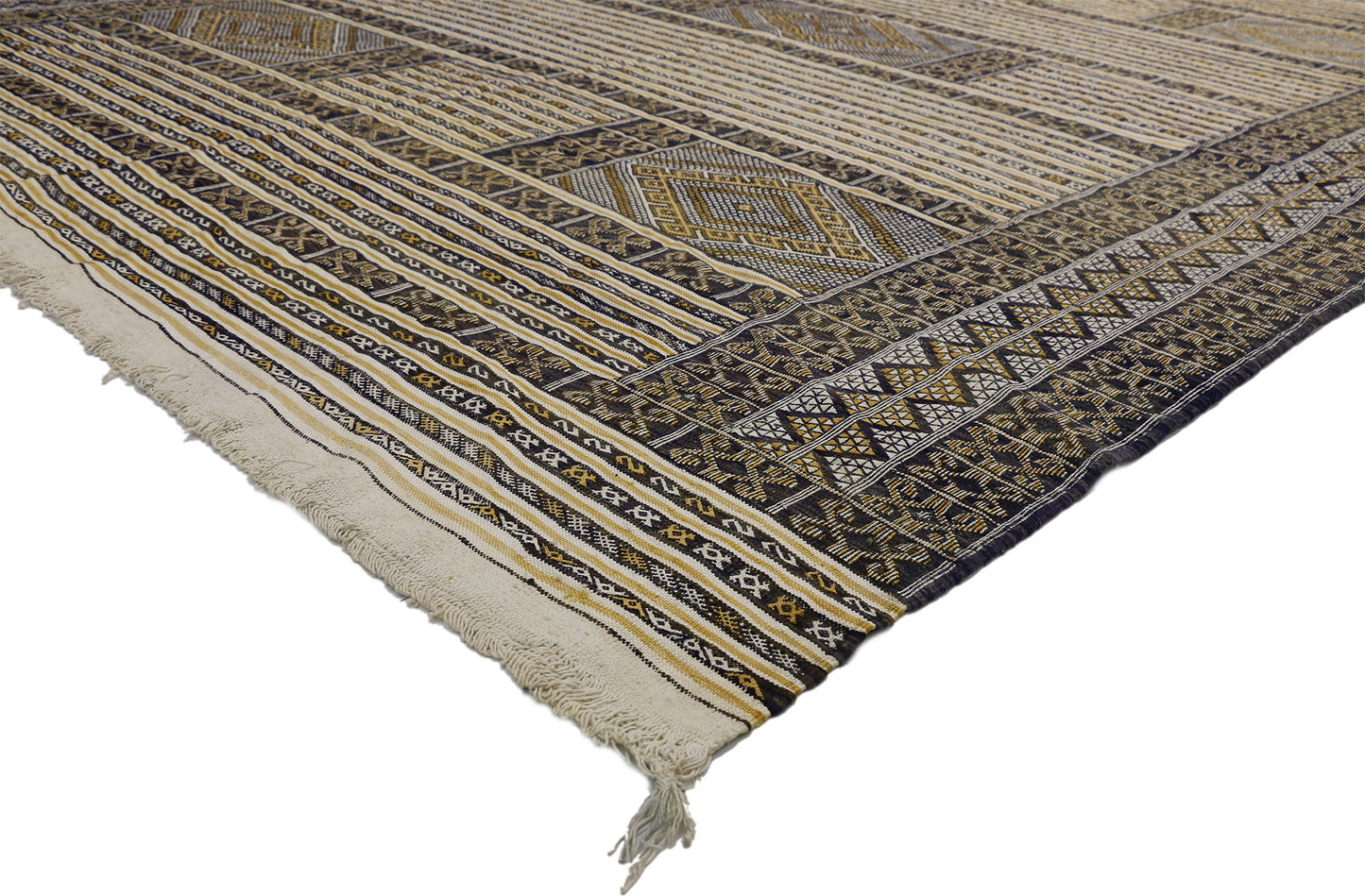 9 x 13 Vintage Moroccan Kilim Rug 20885
