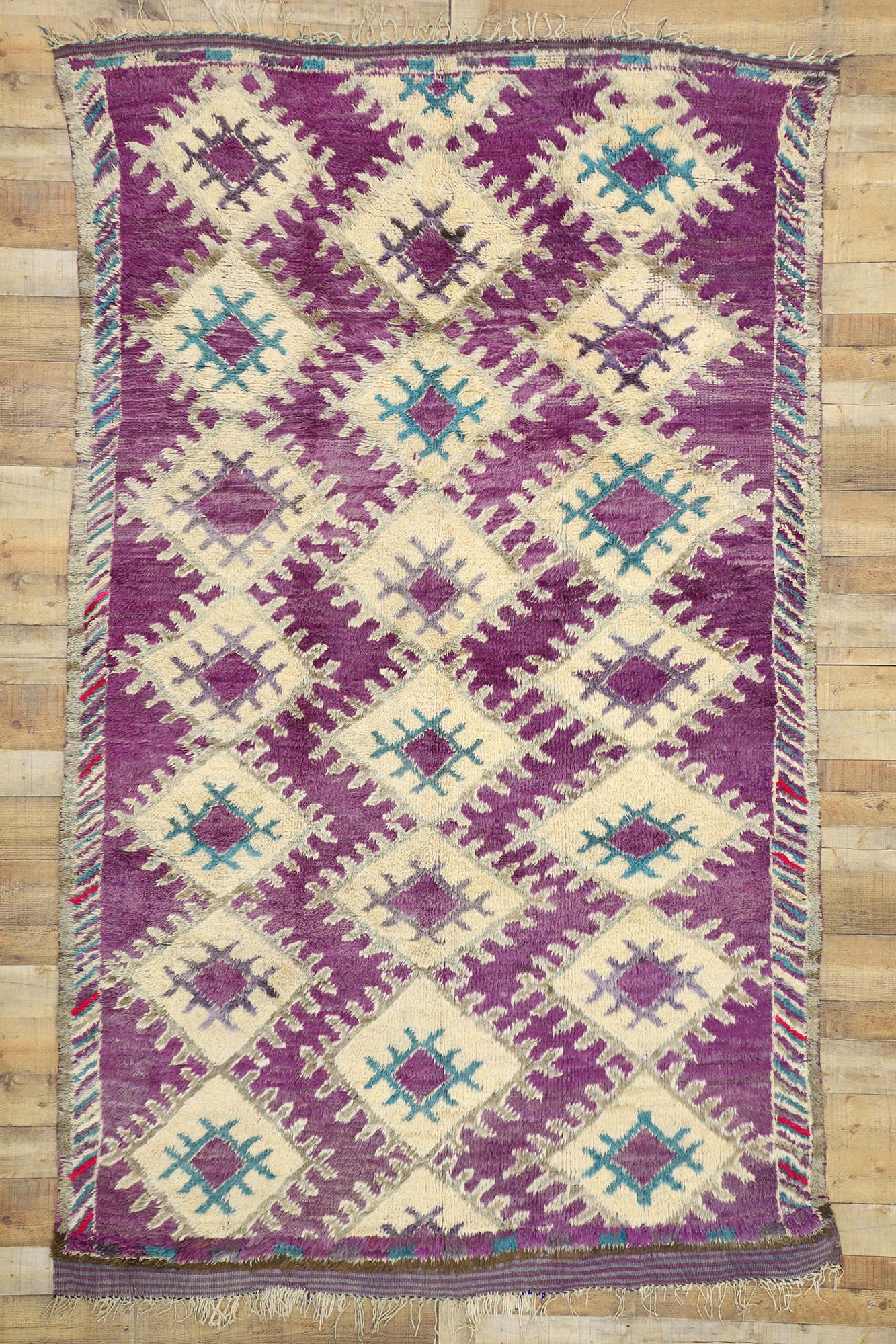 6 x 10 Vintage Moroccan Rug 20892