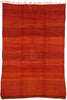 7 x 10 Vintage Red Beni Mrirt Moroccan Rug 20894