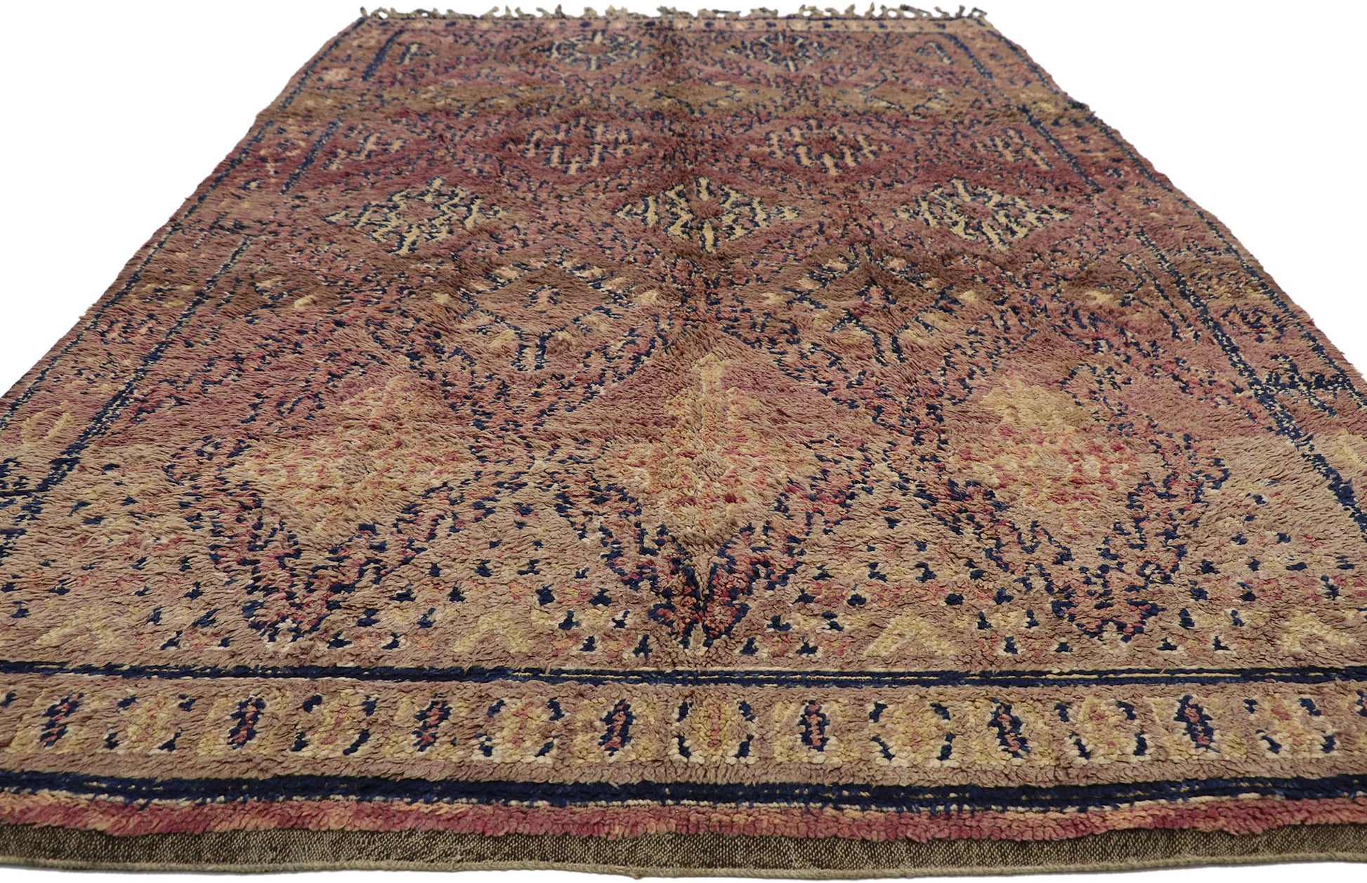 7 x 11 Vintage Moroccan Rug 20899