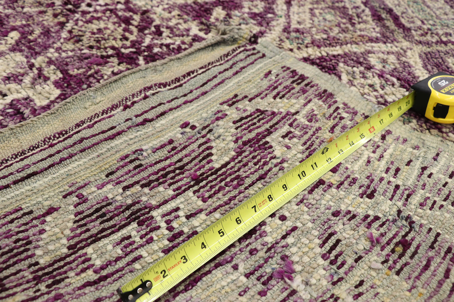 7 x 11 Vintage Purple Moroccan Rug 20901