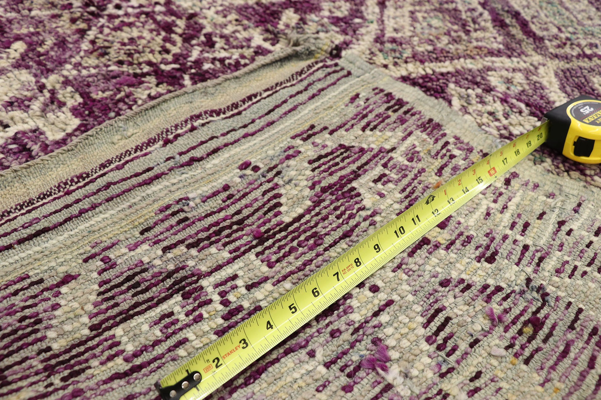 7 x 11 Vintage Purple Moroccan Rug 20901