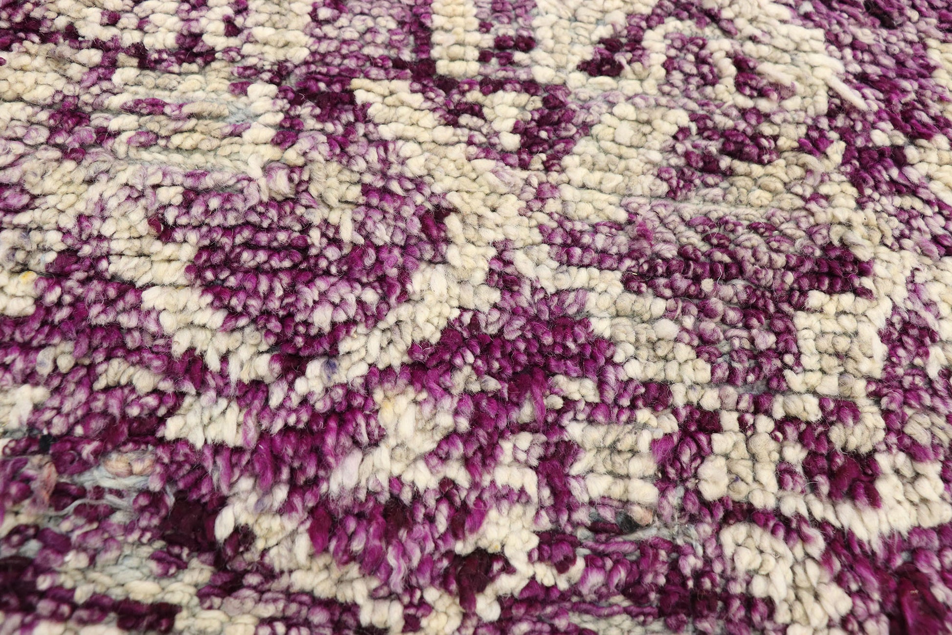 7 x 11 Vintage Purple Moroccan Rug 20901