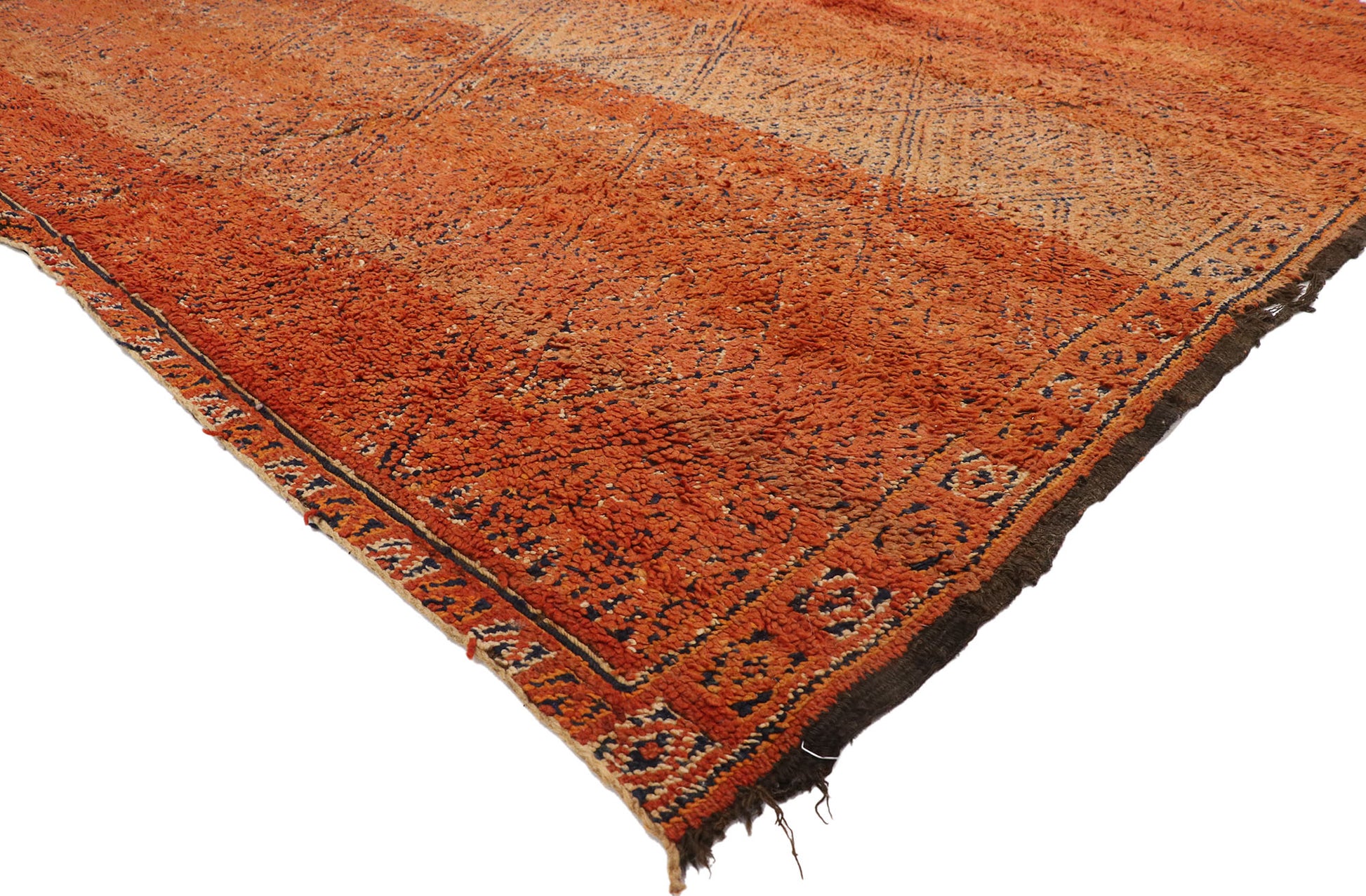 7 x 9 Vintage Zayane Moroccan Rug 20903