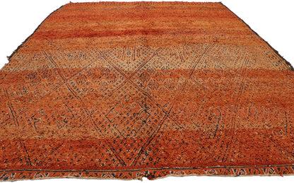 7 x 9 Vintage Zayane Moroccan Rug 20903