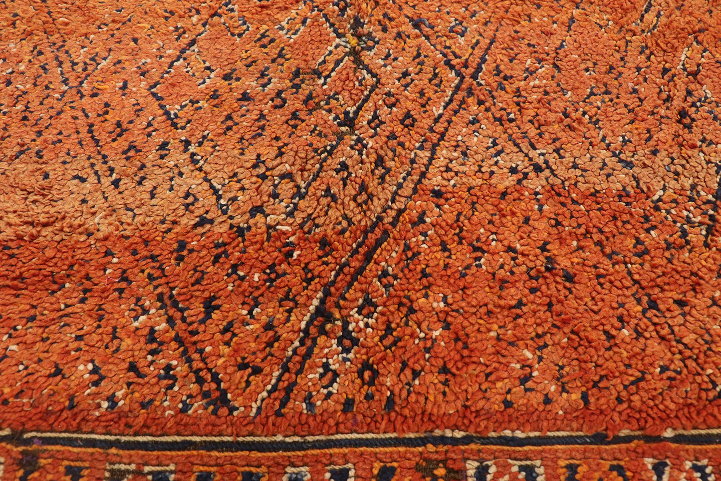 7 x 9 Vintage Zayane Moroccan Rug 20903