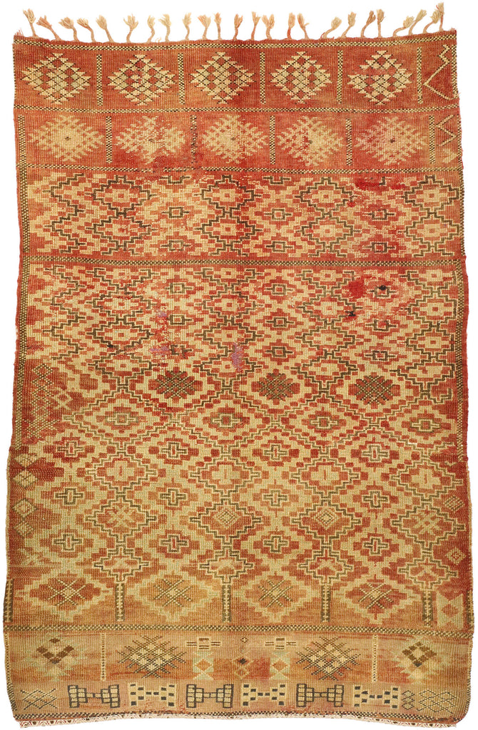 6 x 9 Vintage Moroccan Rug 20906
