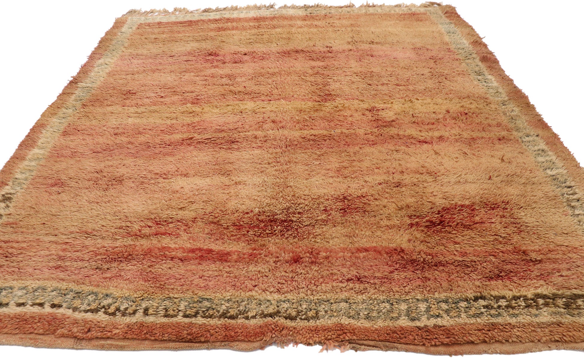 6 x 7 Vintage Beni Mrirt Moroccan Rug 20907