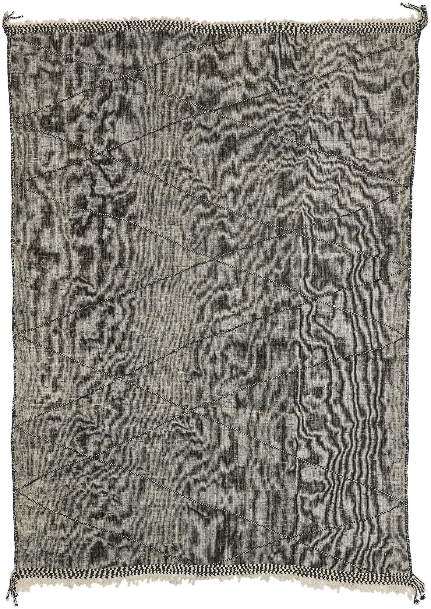 10 x 14 Contemporary Zanafi Kilim Rug 20909