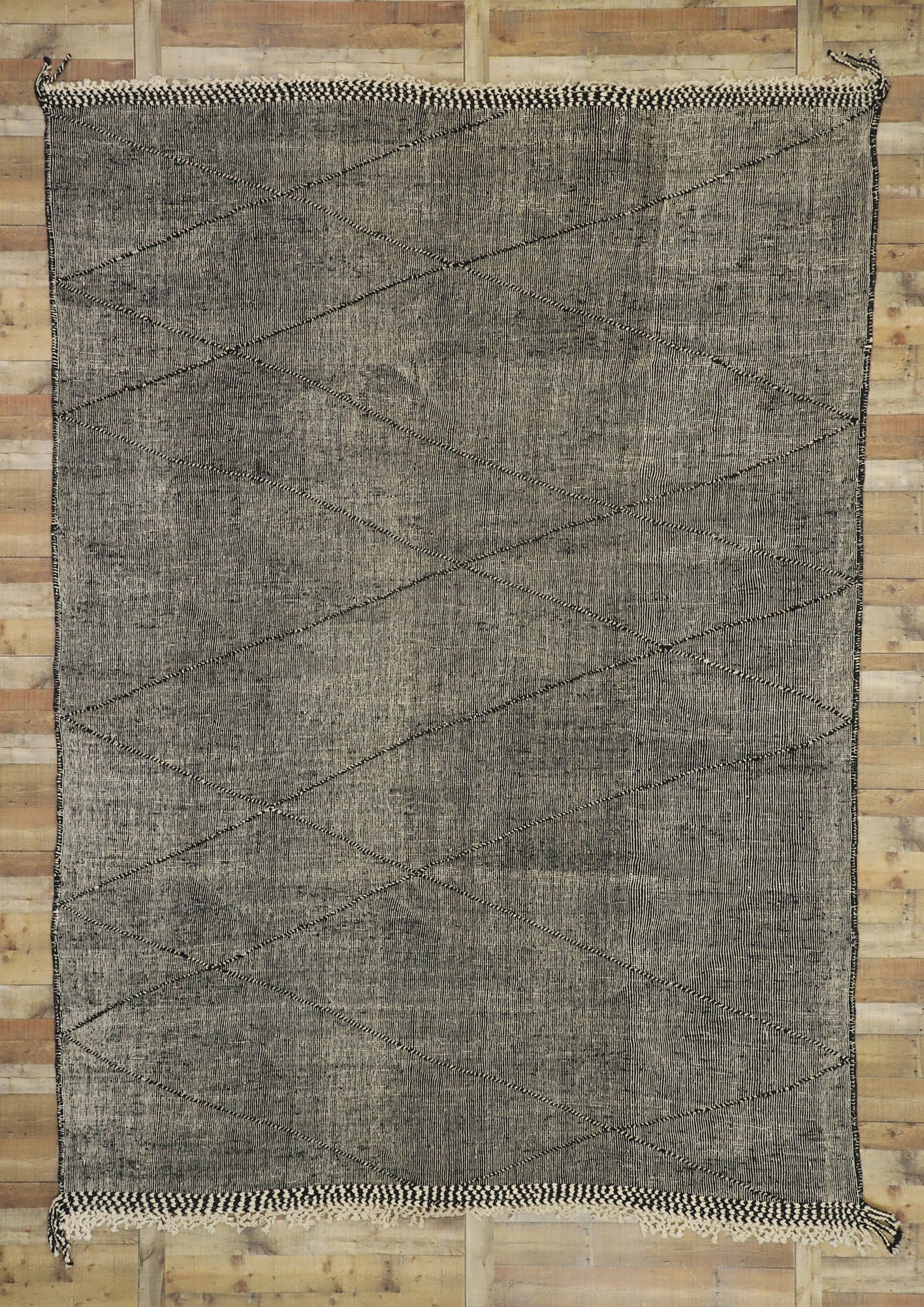 10 x 14 Contemporary Zanafi Kilim Rug 20909