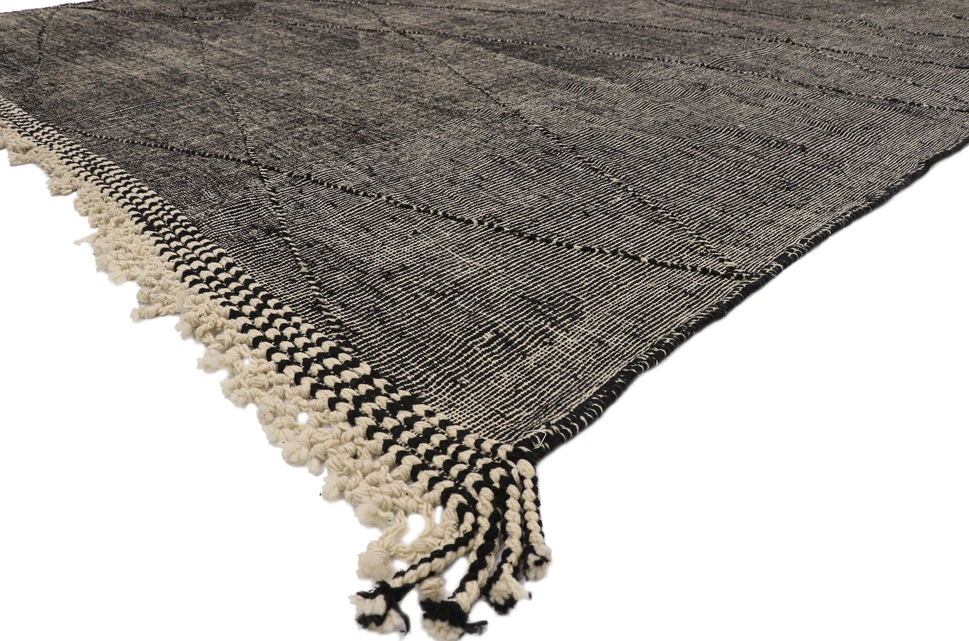 10 x 14 Contemporary Zanafi Kilim Rug 20909