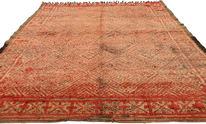 6 x 8 Vintage Zayane Moroccan Rug 20913