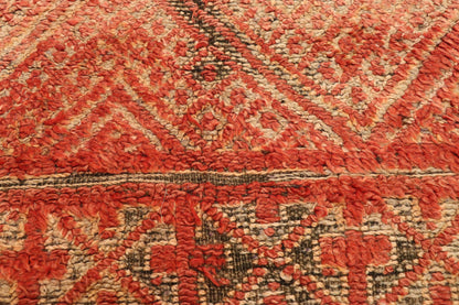6 x 8 Vintage Zayane Moroccan Rug 20913