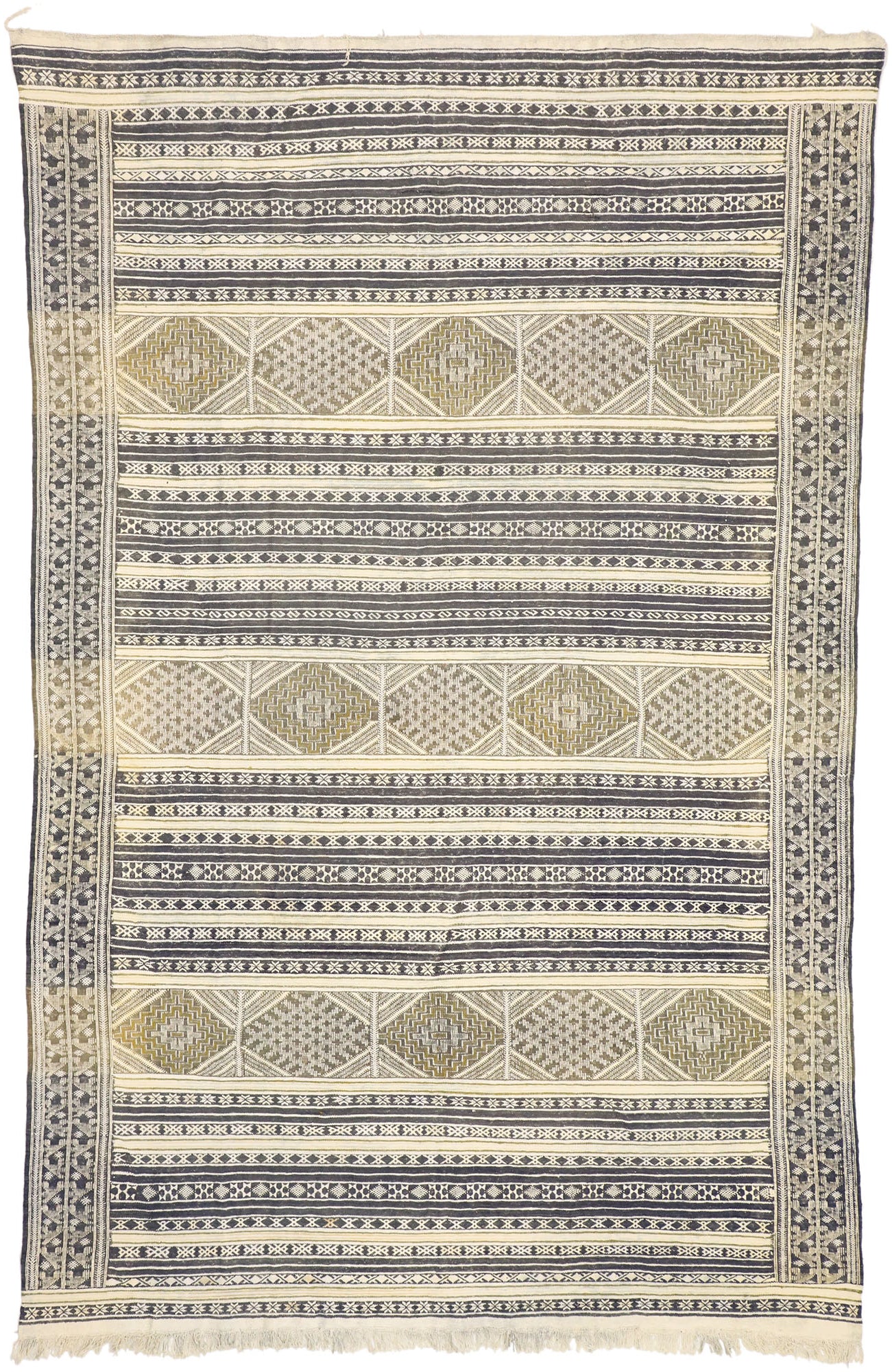 7 x 11 Vintage Moroccan Kilim Rug 20922