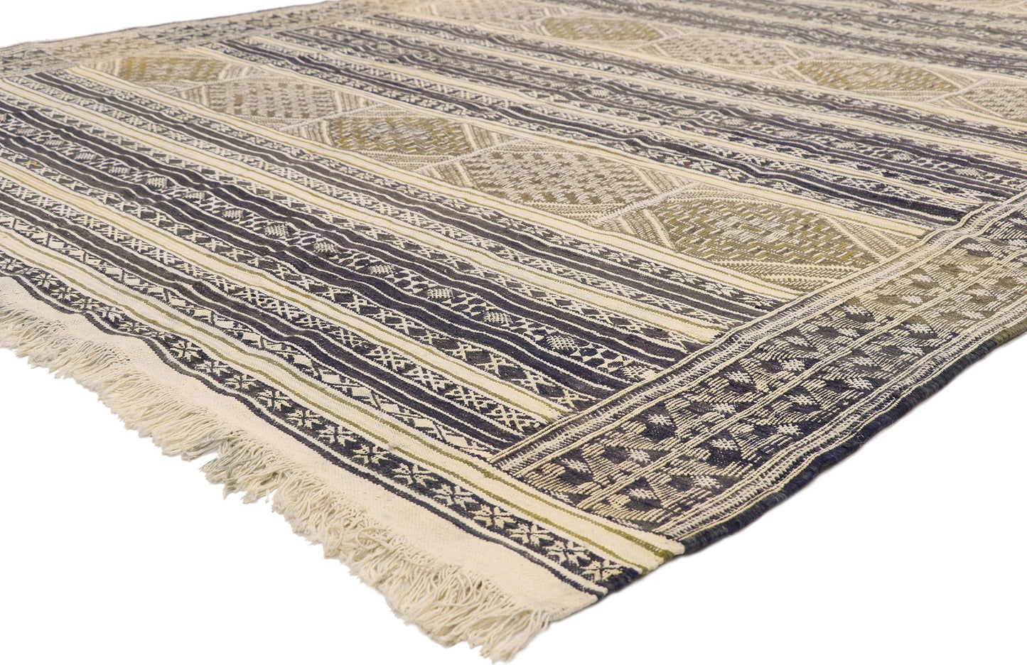 7 x 11 Vintage Moroccan Kilim Rug 20922