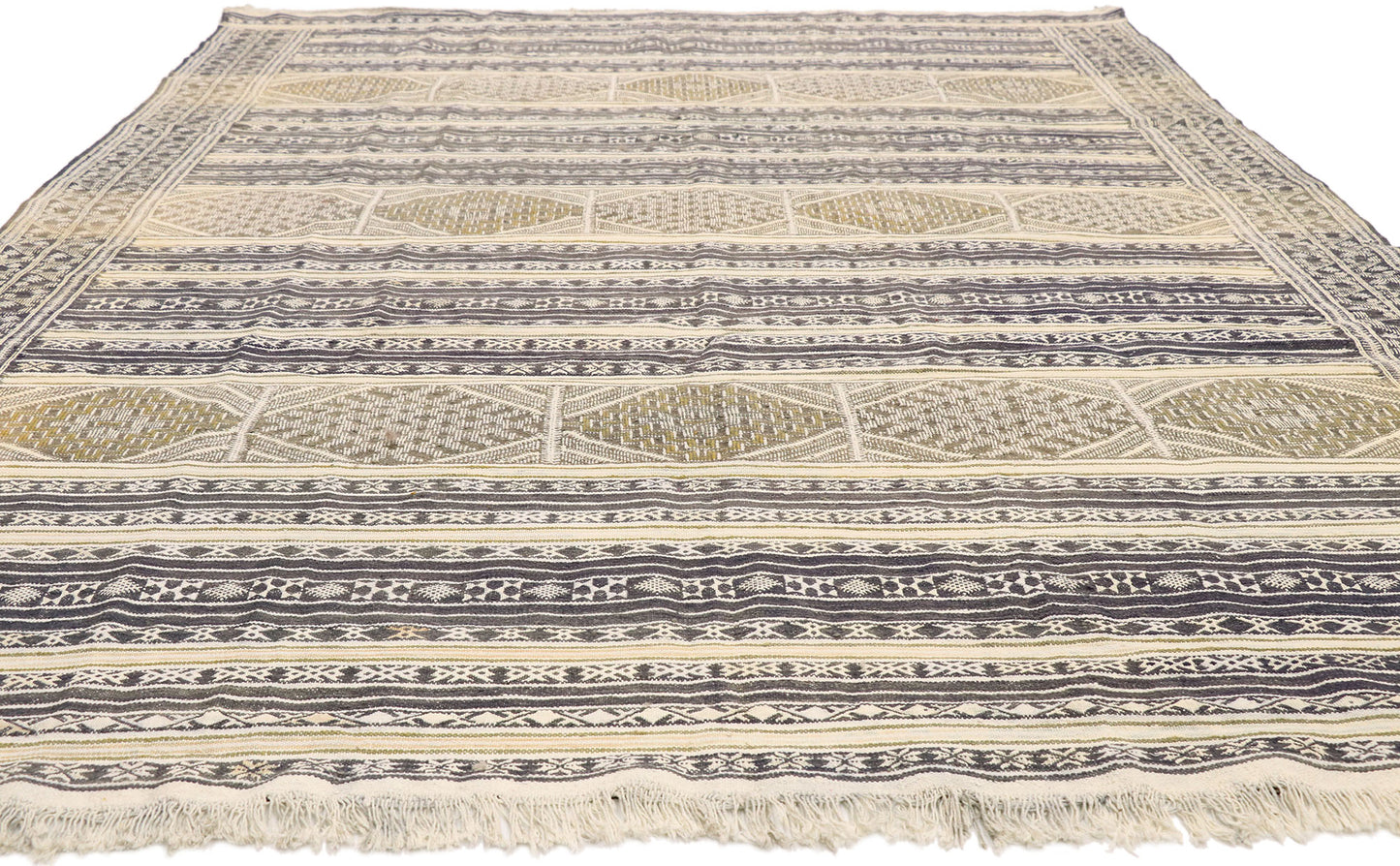 7 x 11 Vintage Moroccan Kilim Rug 20922