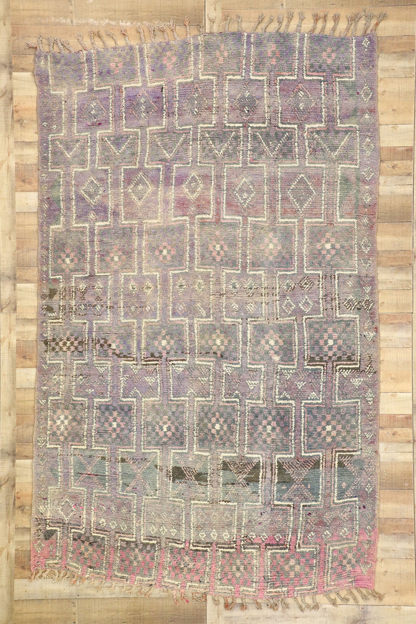 7 x 11 Vintage Moroccan Rug 20929