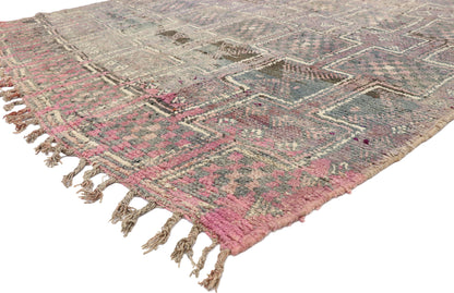 7 x 11 Vintage Moroccan Rug 20929