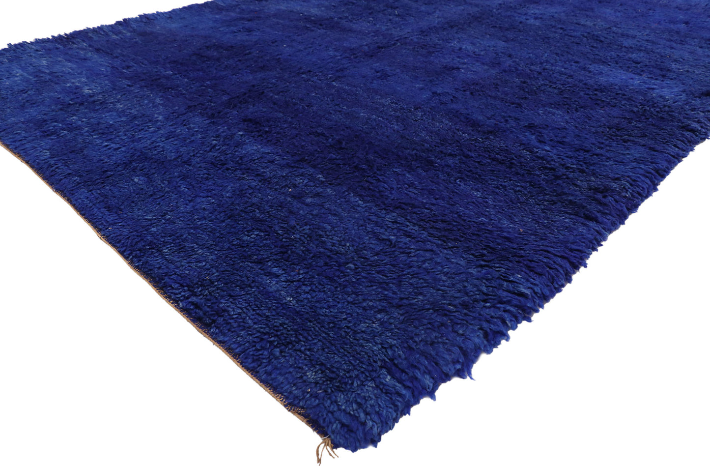 6 x 9 Vintage Blue Beni Mrirt Moroccan Rug 20935