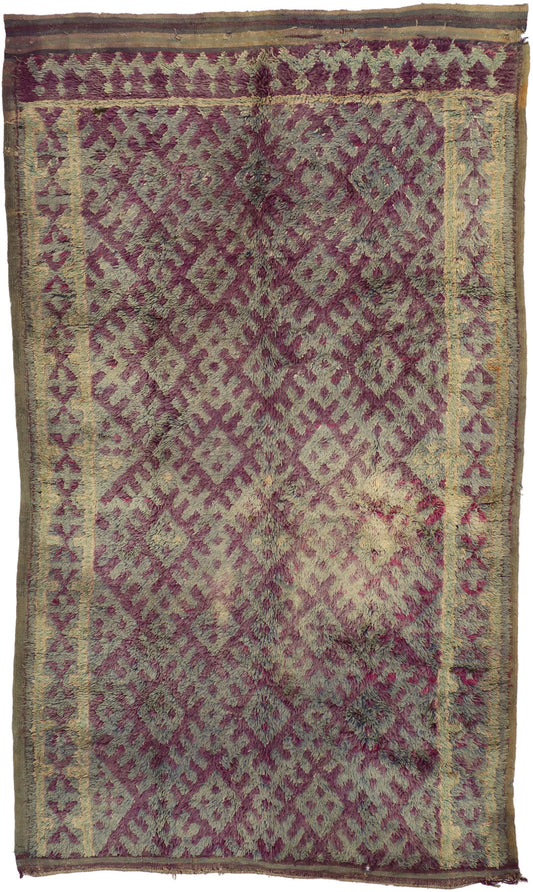 7 x 11 Vintage Moroccan Rug 20938
