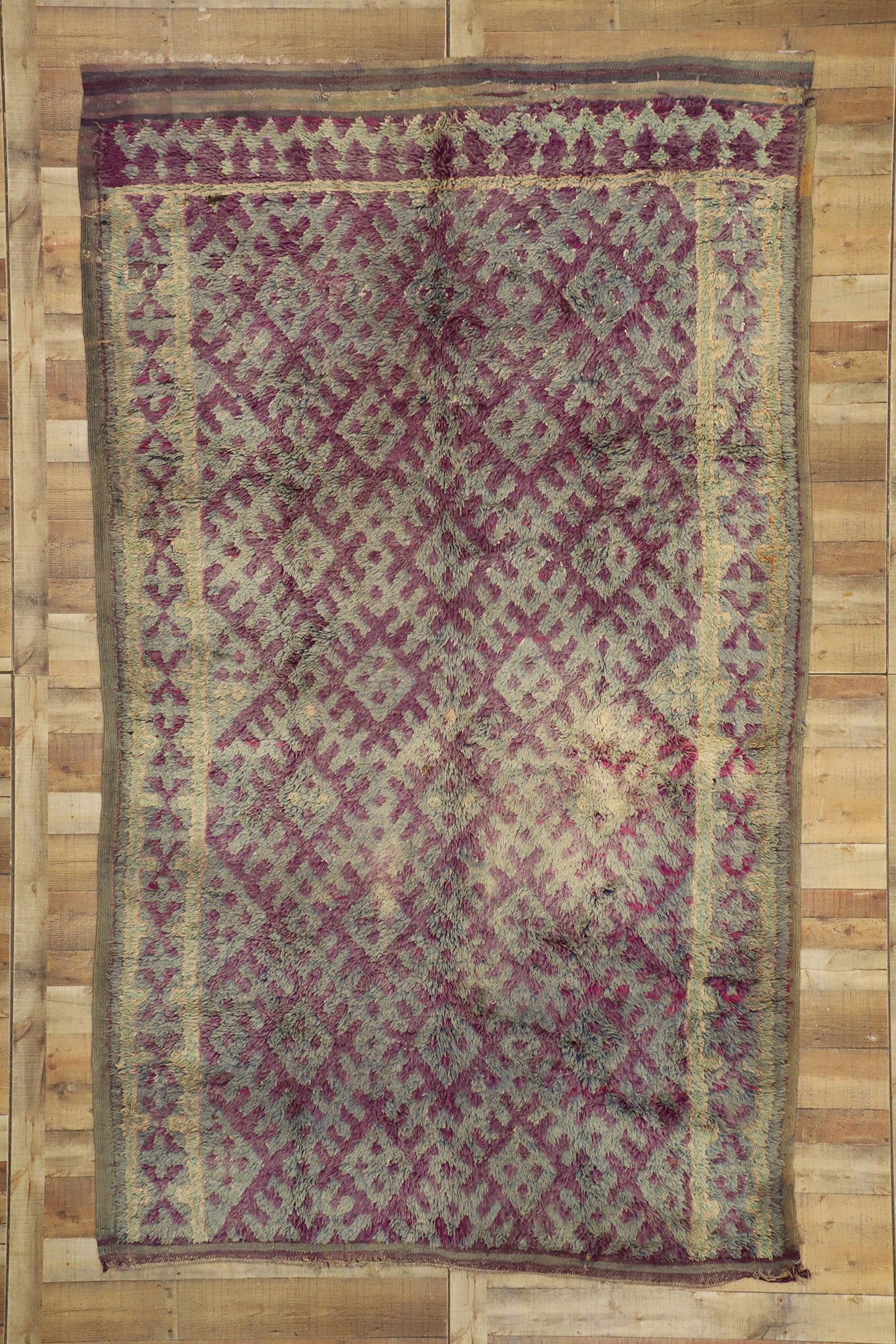 7 x 11 Vintage Moroccan Rug 20938