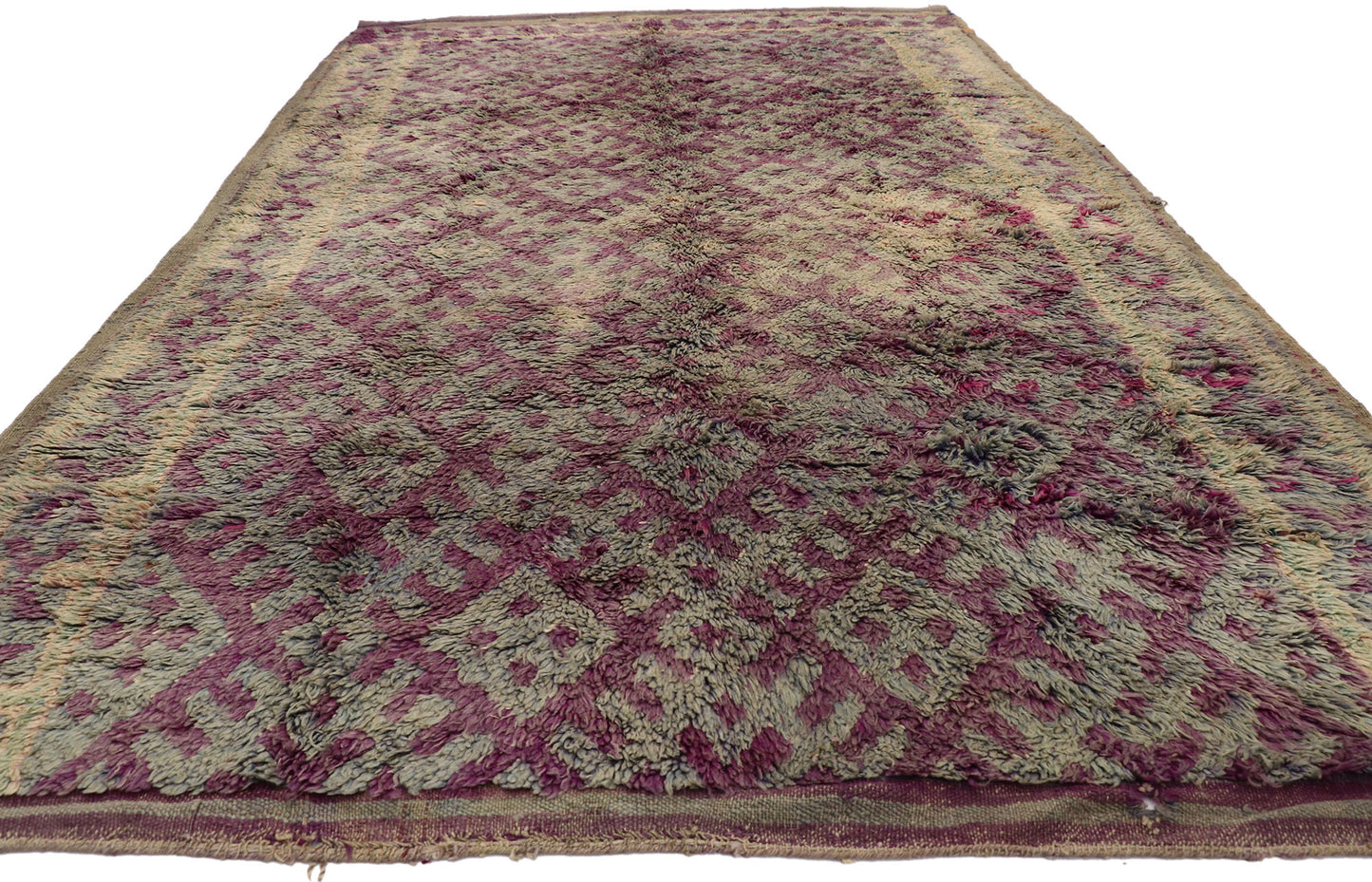 7 x 11 Vintage Moroccan Rug 20938