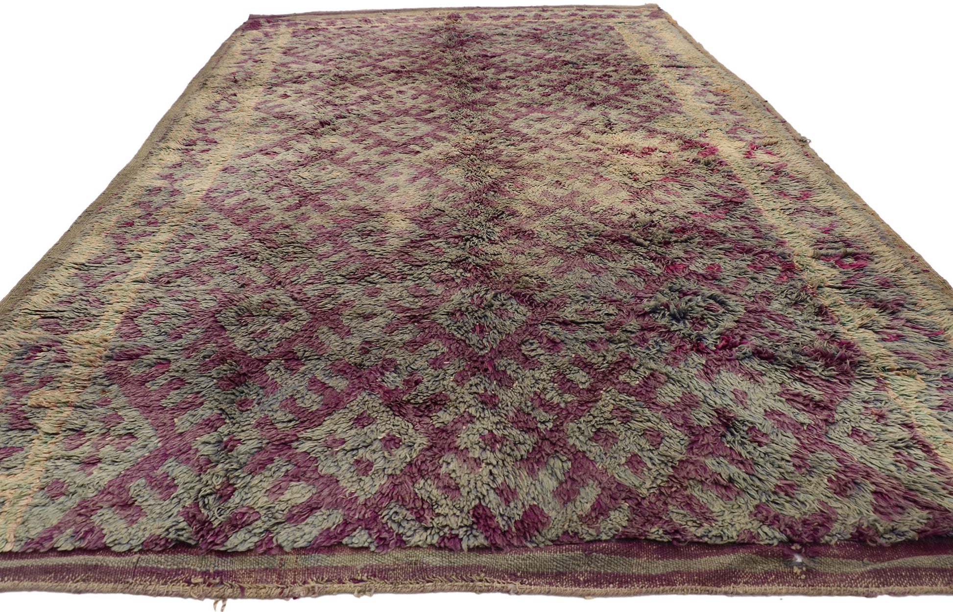 7 x 11 Vintage Moroccan Rug 20938