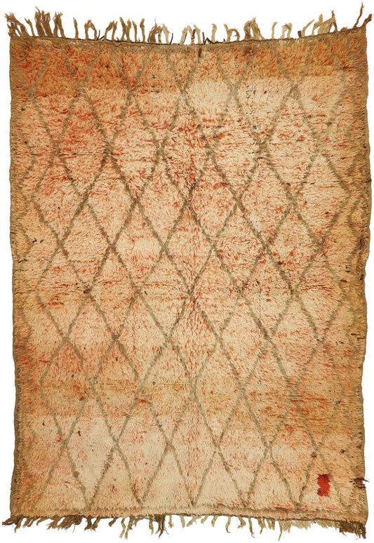 6 x 8 Vintage Moroccan Rug 20946