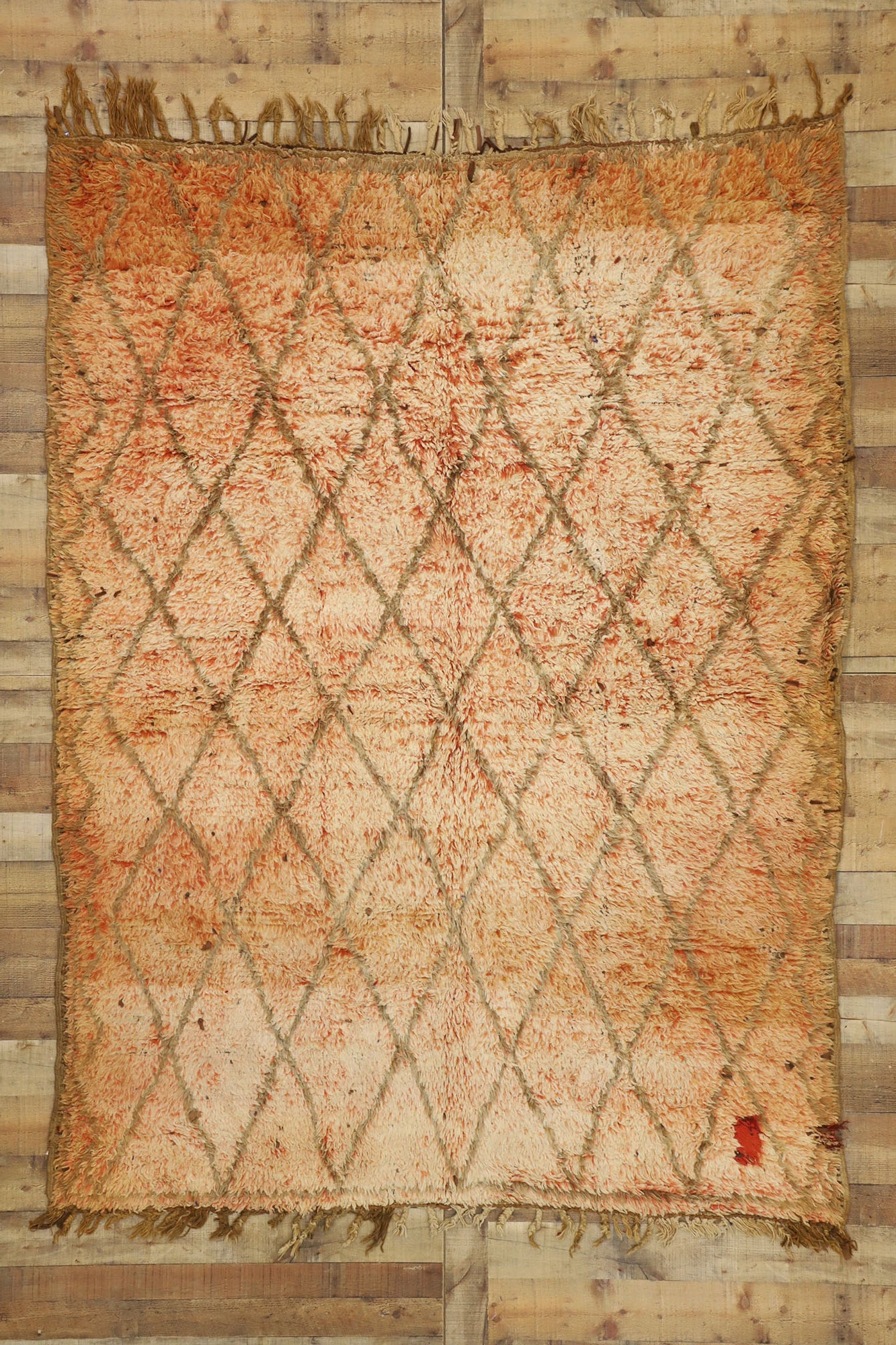 6 x 8 Vintage Moroccan Rug 20946