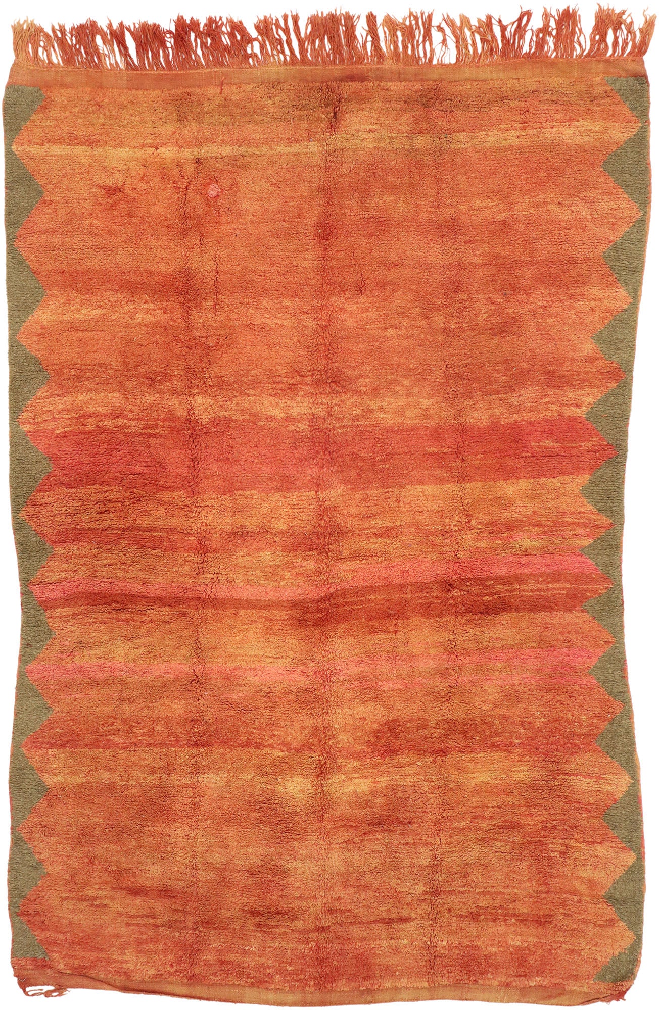 6 x 9 Vintage Moroccan Rug 20953
