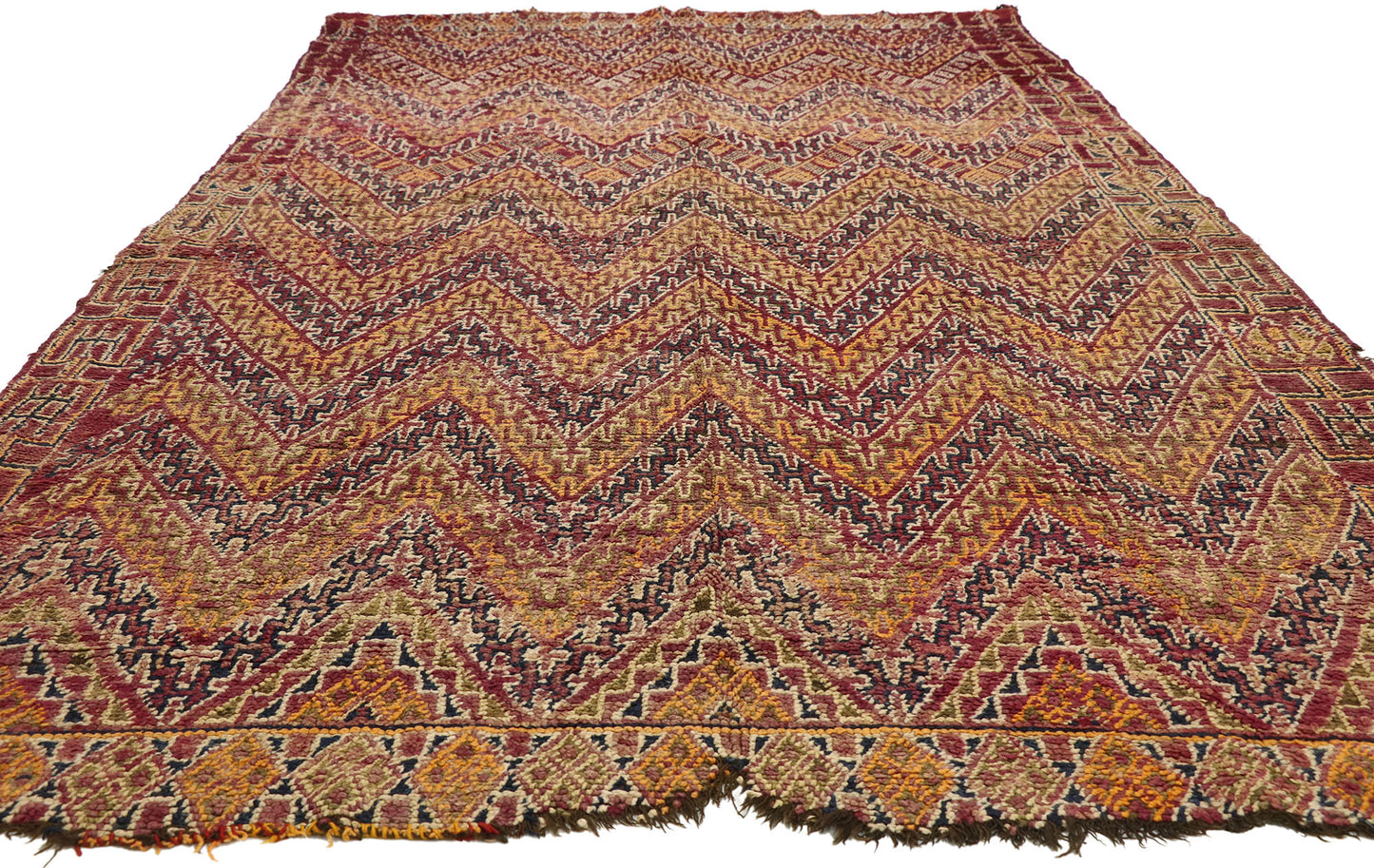 6 x 11 Vintage Moroccan Rug 20958