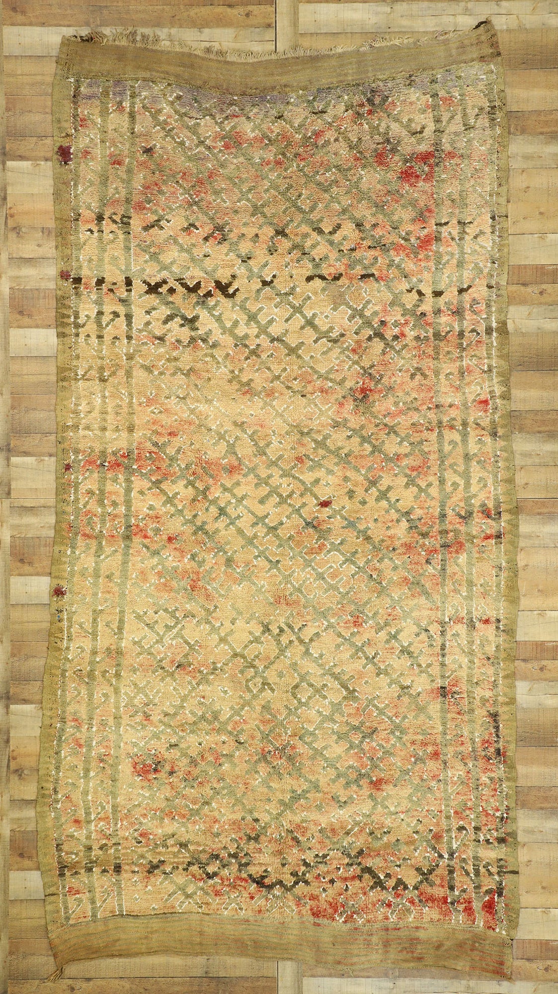 6 x 12 Vintage Moroccan Rug 20962