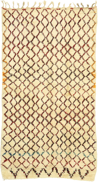 6 x 11 Vintage Moroccan Azilal Rug 20963