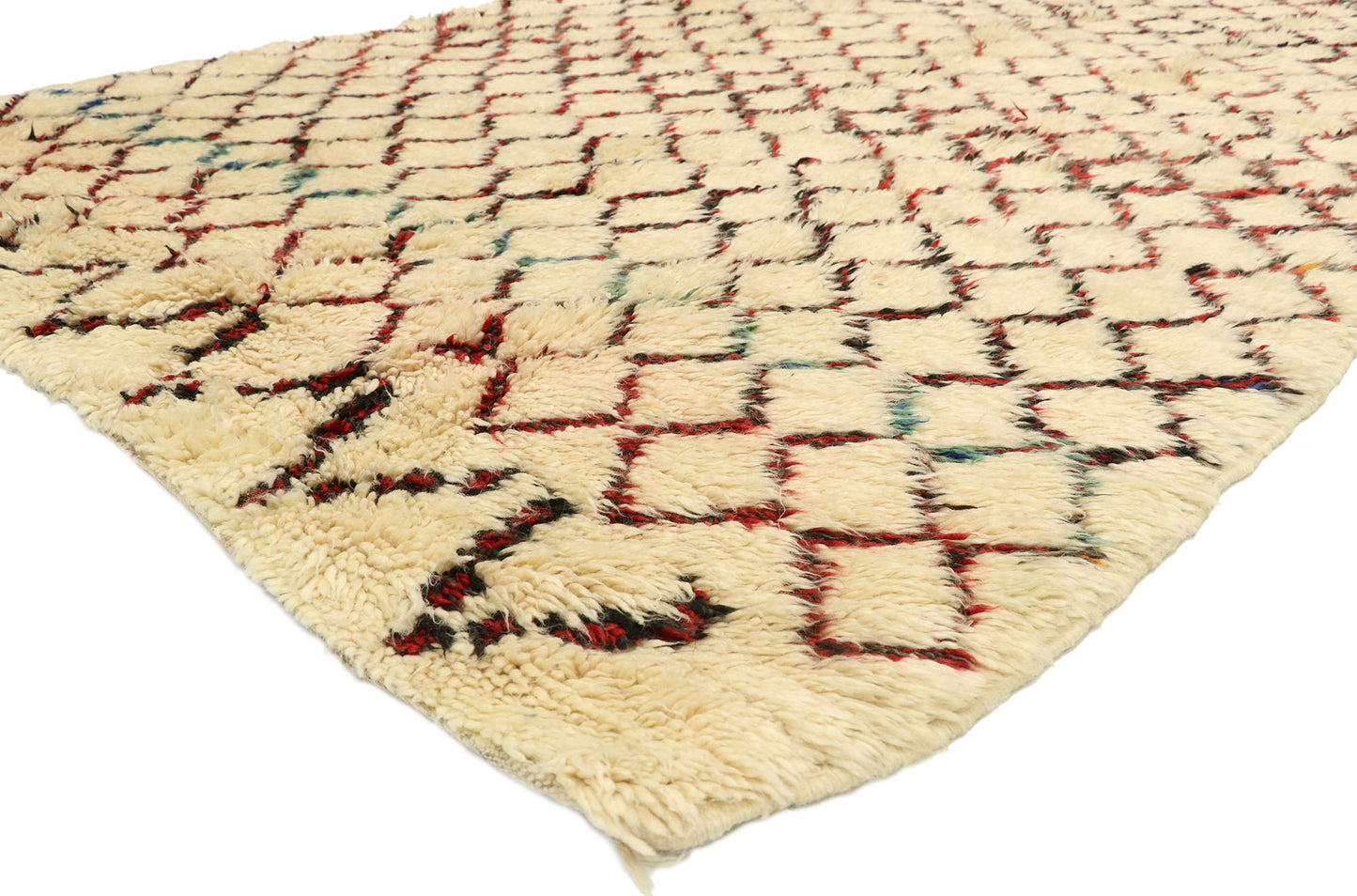 6 x 11 Vintage Moroccan Azilal Rug 20963