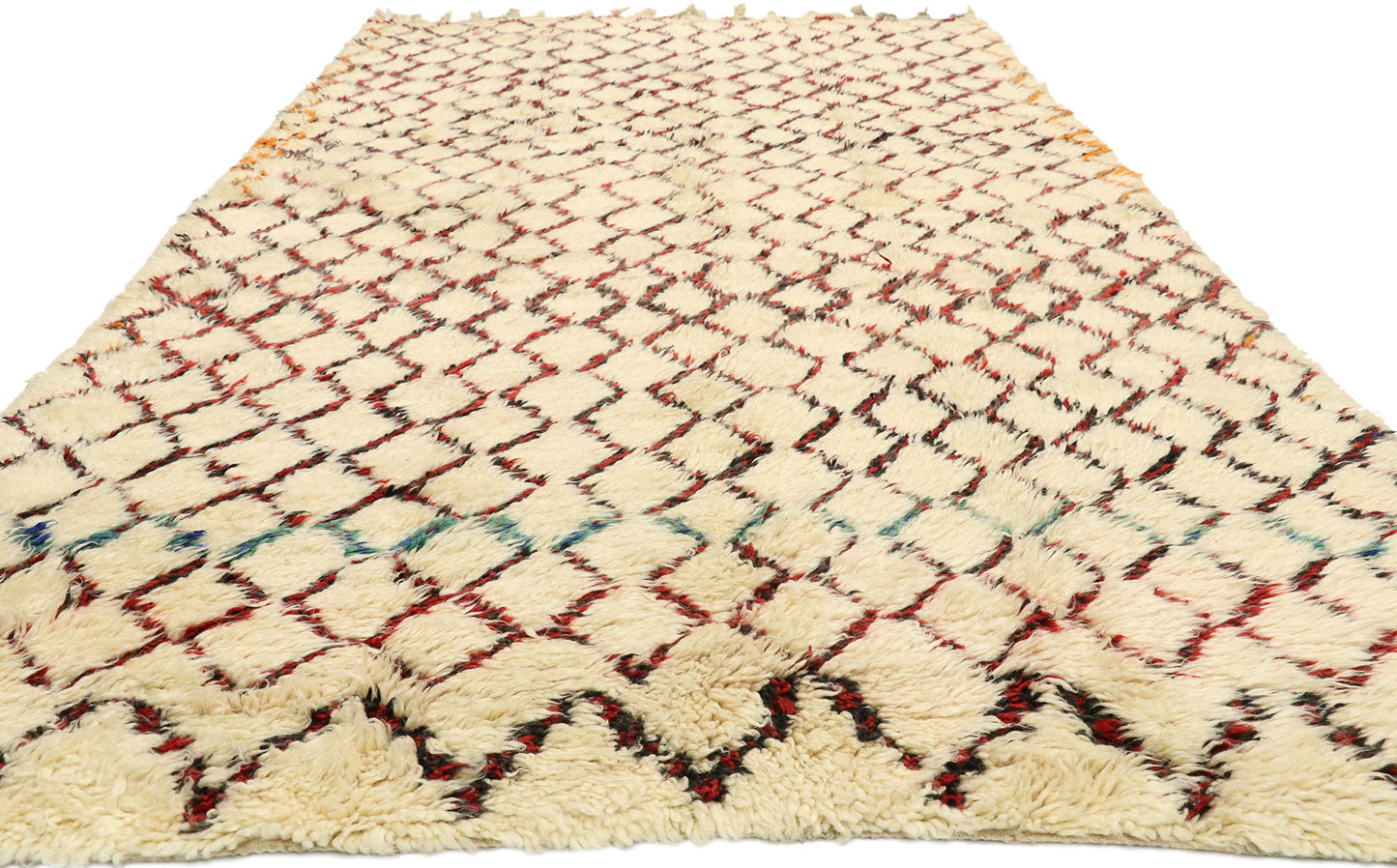 6 x 11 Vintage Moroccan Azilal Rug 20963