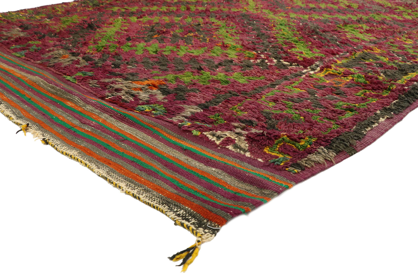 7 x 12 Vintage Beni MGuild Moroccan Rug 20971