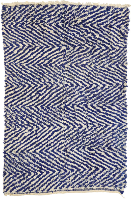 7 x 10 Vintage Moroccan Rug 20974