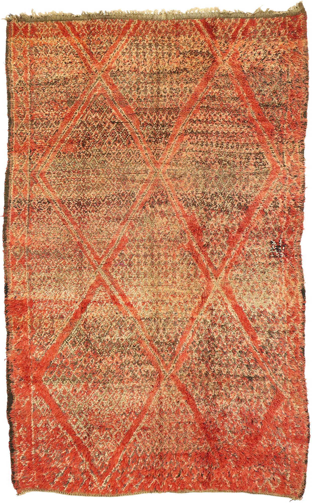 6 x 9 Vintage Moroccan Rug 20979