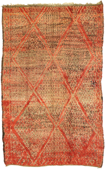 6 x 9 Vintage Moroccan Rug 20979