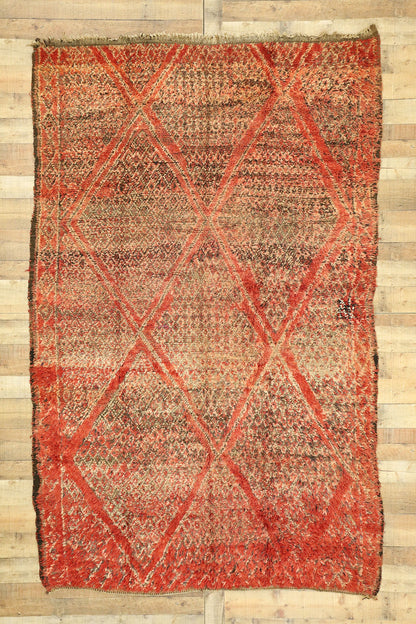 6 x 9 Vintage Moroccan Rug 20979